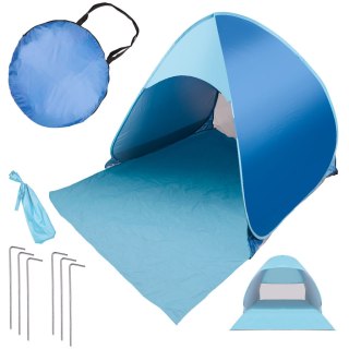 Namiot plażowy parawan samorozkładający na plażę ogród ogrodowy POPUP ochronny UV