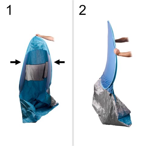 Namiot plażowy parawan samorozkładający na plażę ogród ogrodowy POPUP ochronny UV