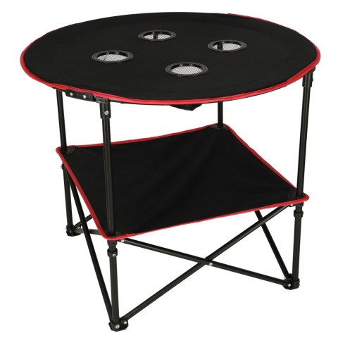 Stolik stół turystyczny składany przenośny kempingowy z pokrowcem 72 cm x 72 cm