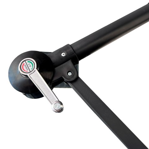 Parasol ogrodowy duży składany z wysięgnikiem 290cm beżowy