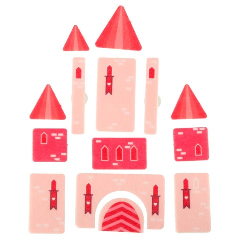 Tablica manipulacyjna sensoryczna montessori walizka plecak różowa