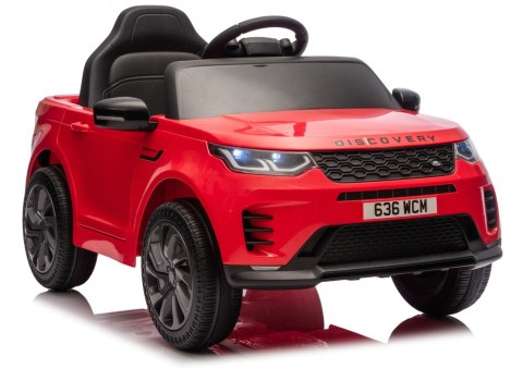 Pojazd Na Akumulator Land Rover Discovery DLS-K06 Czerwony