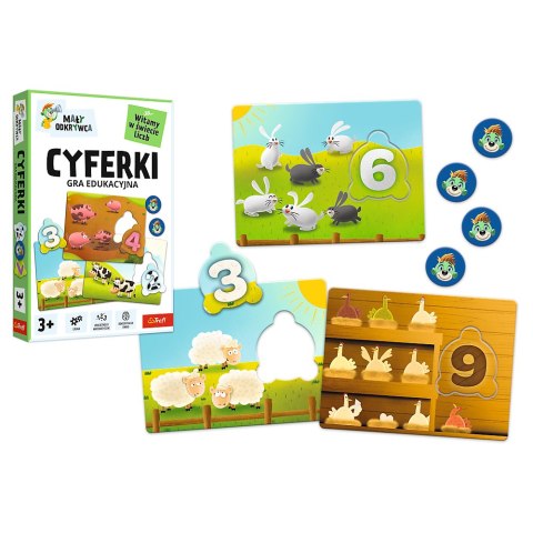 GRA - Cyferki Mały Odkrywca Trefl 02810