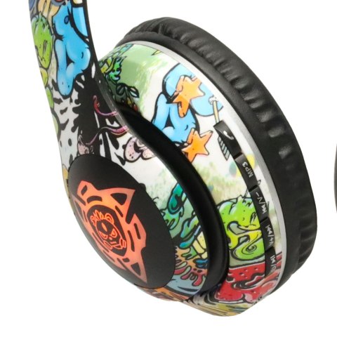Słuchawki bezprzewodowe nauszne P35 Bluetooth LED Gaming Sport