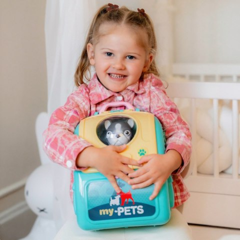 WOOPIE Pies Przenośny Salon Piękoności 2w1 w Plecaku Transporter