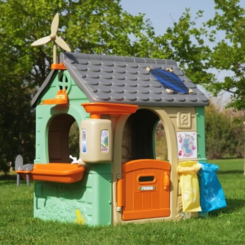 FEBER Domek ogrodowy Recycle Eco Segregacja Odpadów Zielona Energia