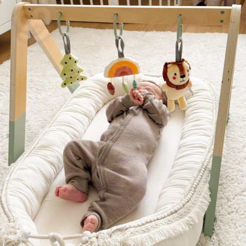 TOOKY TOY Baby Gym Stojak Edukacyjny Gimnastyczny 3 Pluszowe Zawieszki