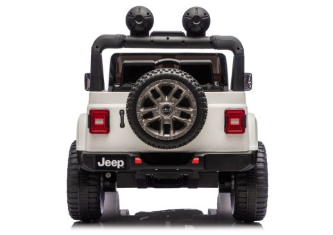 Pojazd Na Akumulator Jeep Rubicon 4x4 DK-JWR556 4x200W 24V Biały
