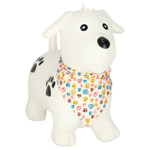 Skoczek dla dzieci do skakania z pompką gumowy piesek