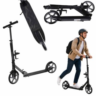 Hulajnoga miejska Trike Fix składana koła 200mm czarno-szara