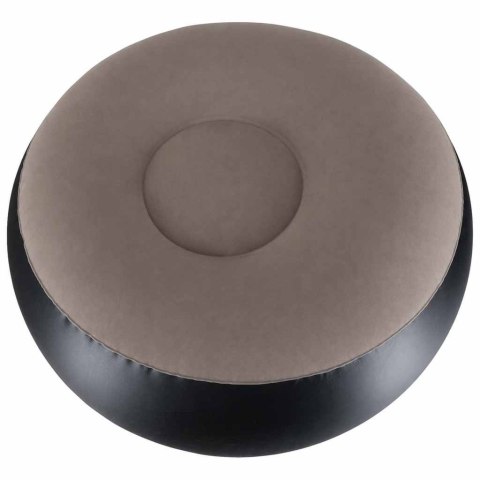 Fotel z podnóżkiem wypoczynkowy dmuchany sofa pufa pompka zestaw 2w1