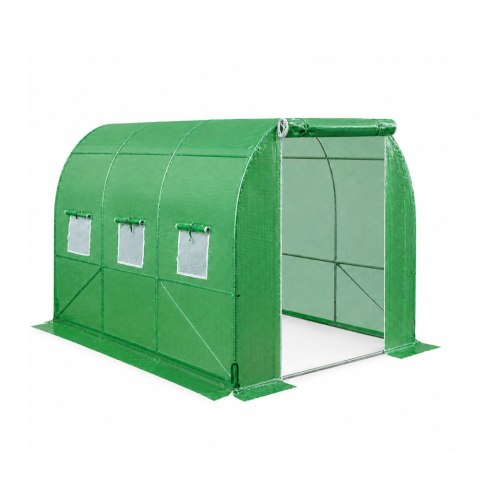 Tunel Foliowy Ogrodowy Szklarnia 2x3 6m2 Zielony na Warzywa Stelaż