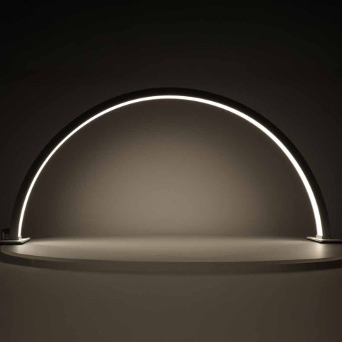 Lampa kosmetyczna LED bezcieniowa biurkowa do manicure paznokci łuk złota