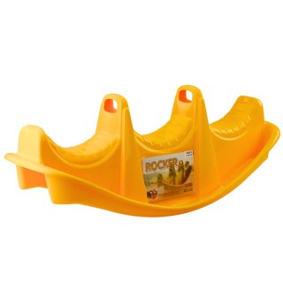 Bujak Trzyosobowy Rocker Pies Kołyska Naklejki Żółty