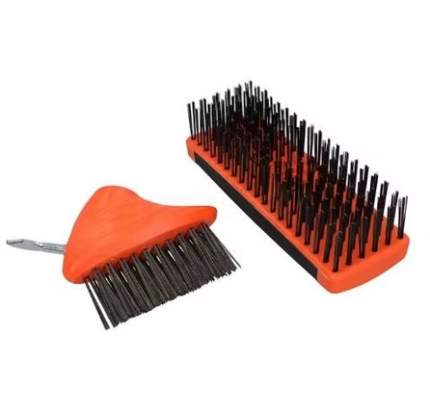 Szczotka Druciana Do Czyszczenia Fug Kostki Brukowej Skrobak 2szt