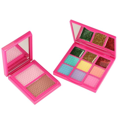 Kosmetyki do makijażu make up lakiery torebka zestaw 21 elementów