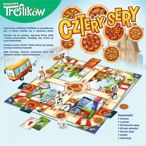Gra Cztery Sery Trefl 02282