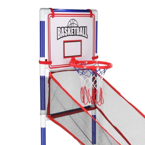 Koszykówka gra zręcznościowa sportowa przenośny basketball 2 piłki pompka
