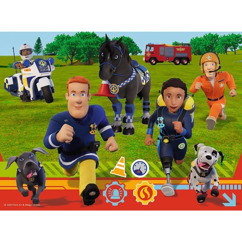 Puzzle - "30" - Gotowi do pomocy Strażak Sam Trefl 18297