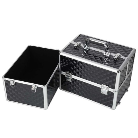 Kuferek na kosmetyki walizka organizer kosmetyczny XXL 3D