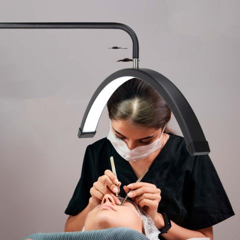 Lampa do przedłużania rzęs LED 36W regulowana kosmetyczna łuk