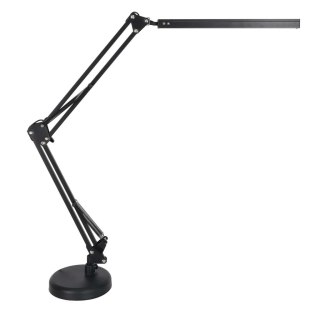 Lampka na biurko biurkowa LED USB obrotowy wysięgnik 2 sposoby mocowania