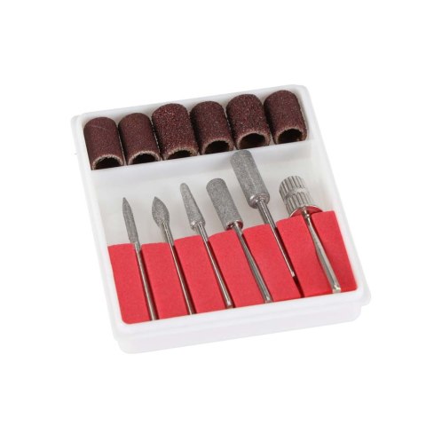 Frezarka do paznokci elektryczna 65W 6 końcówek frezy