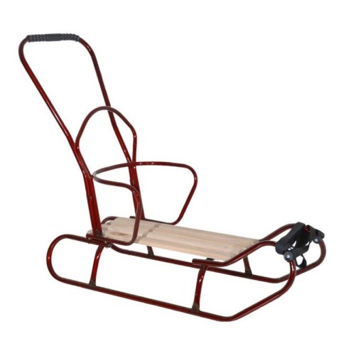 Sanki z pchaczem czerwone GUSIO
