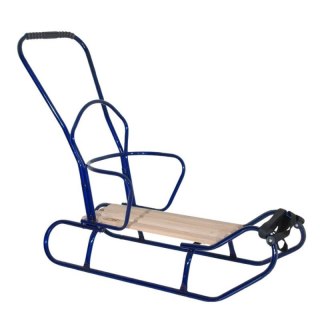 Sanki z pchaczem niebieskie GUSIO