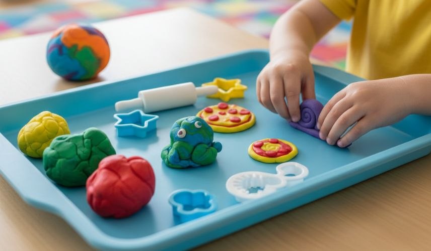 Rzeźbiarskie studio na tacce